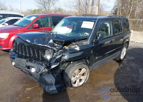2017 Jeep Patriot Latitude 4X4 from USA, damaged, VIN 1C4NJRFB5HD104911